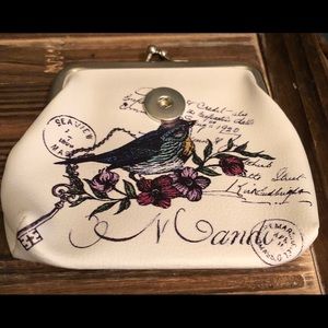 Interchangeable Bird Snap Coin Purse 18mm